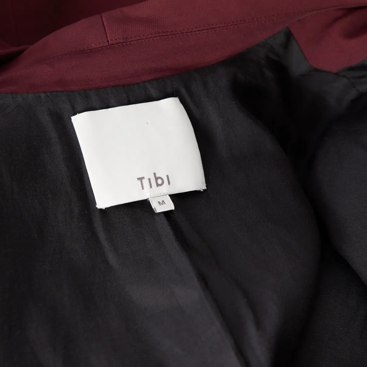 Buy Tibi Burgundy Viscose Jacket online