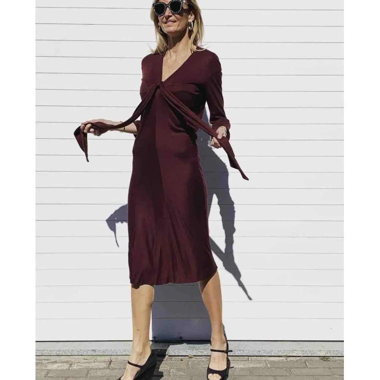 Mid-length dress Yves Saint Laurent - Vintage