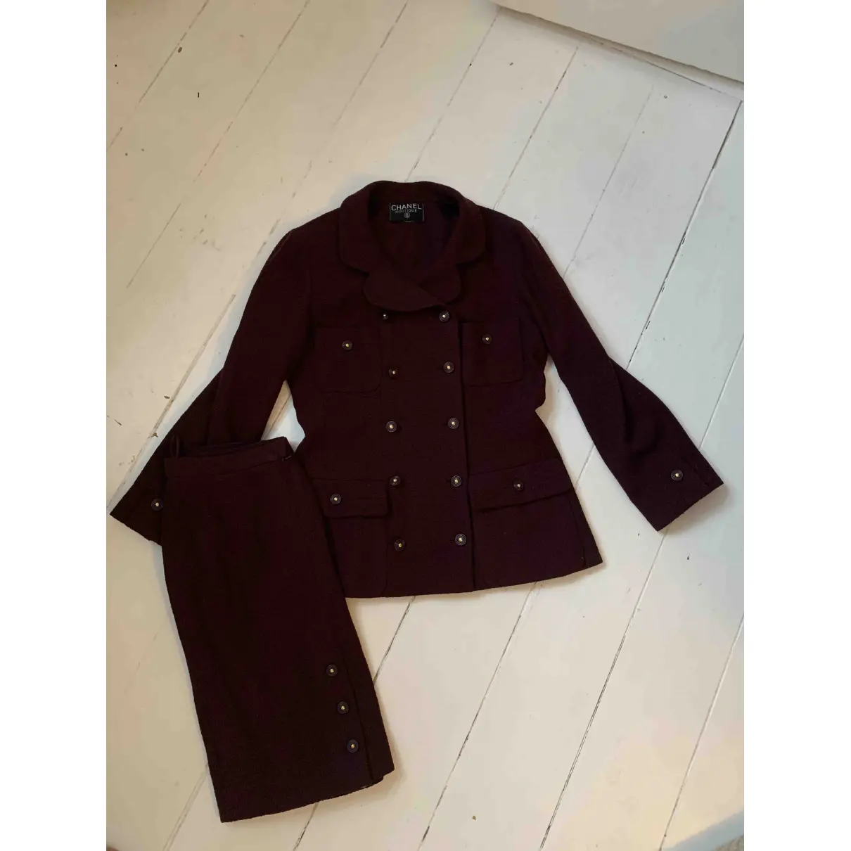 Buy Chanel Wool suit jacket online