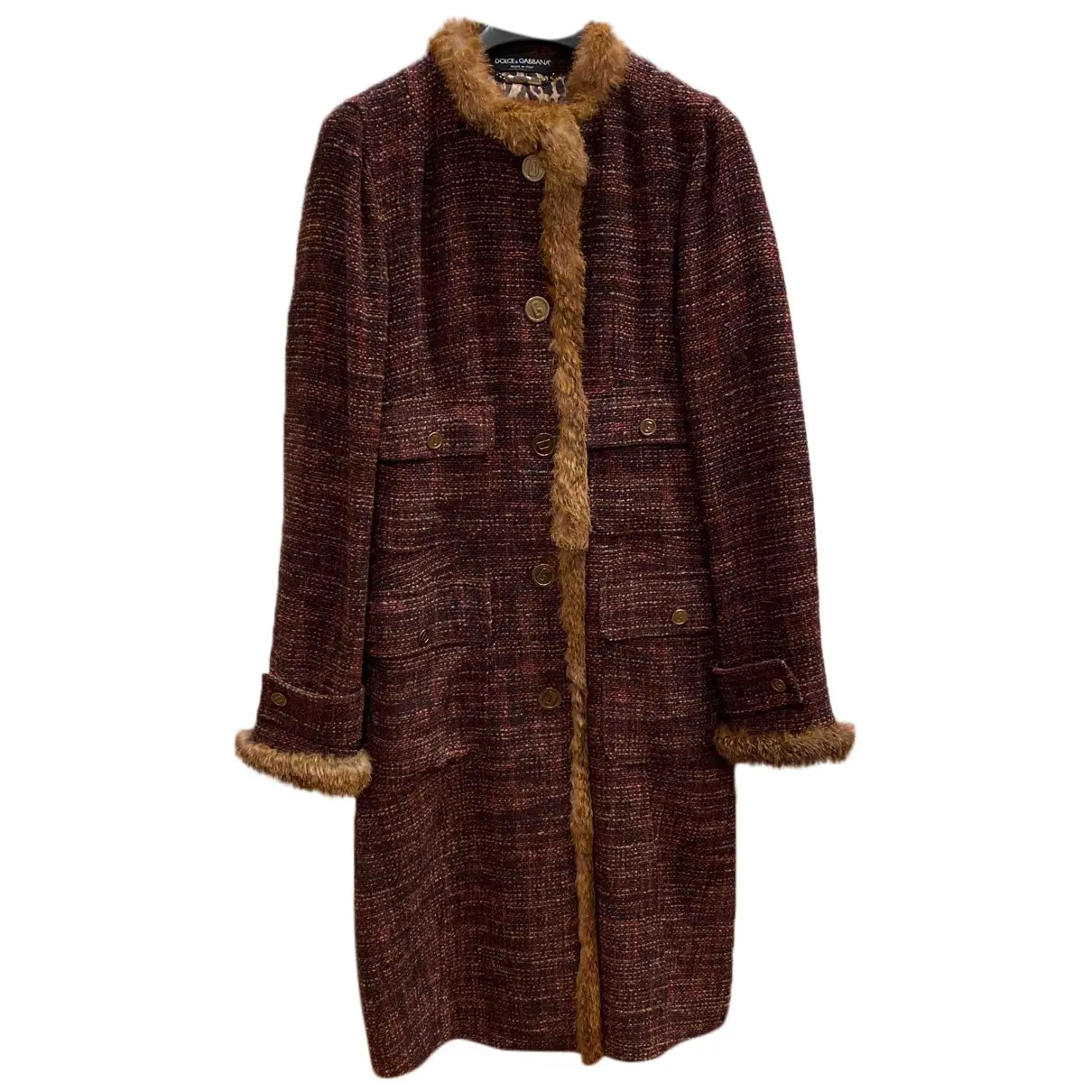 Wool coat Dolce & Gabbana - Vintage