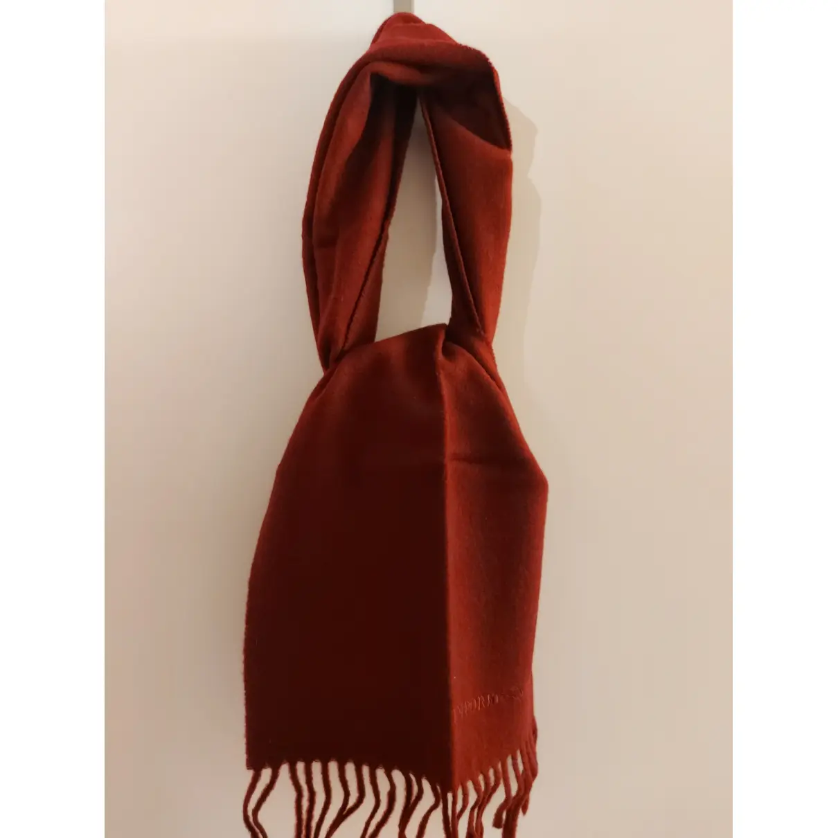 Buy Emporio Armani Wool scarf & pocket square online