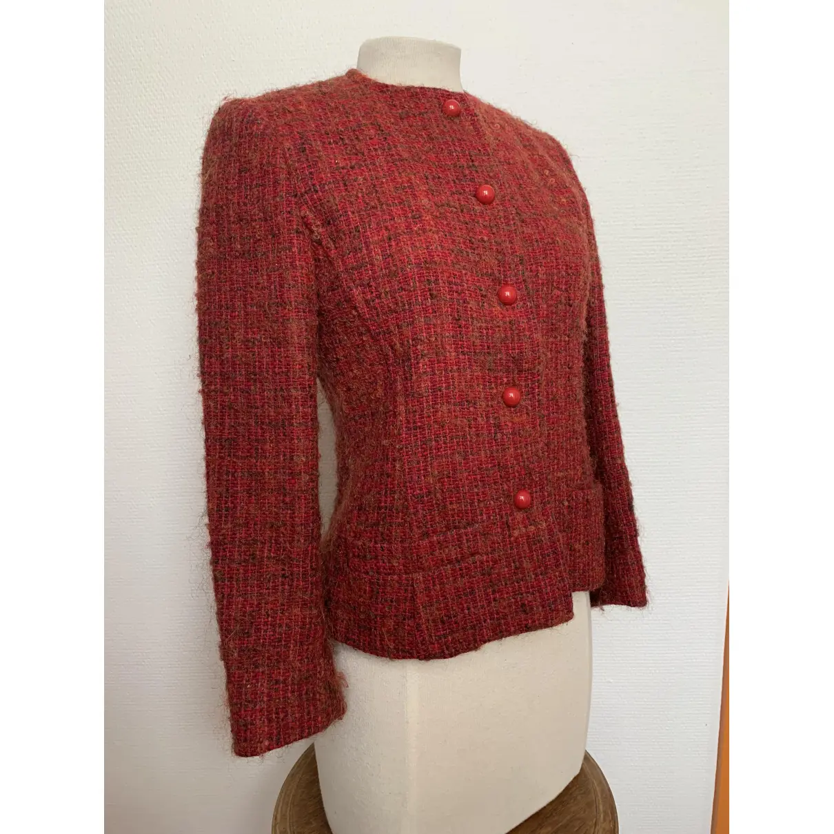 Wool short vest Guy Laroche - Vintage