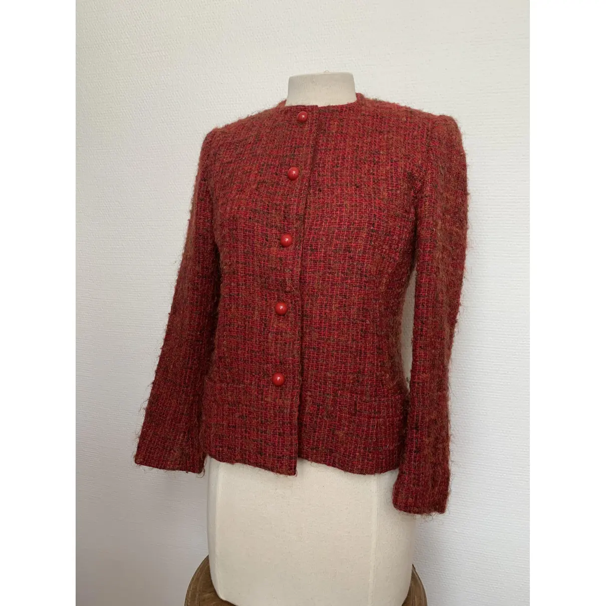 Wool short vest Guy Laroche - Vintage