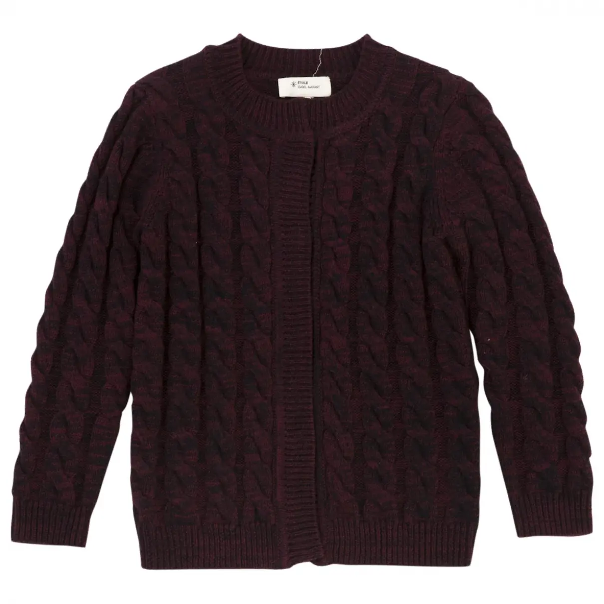Burgundy Wool Knitwear Isabel Marant Etoile