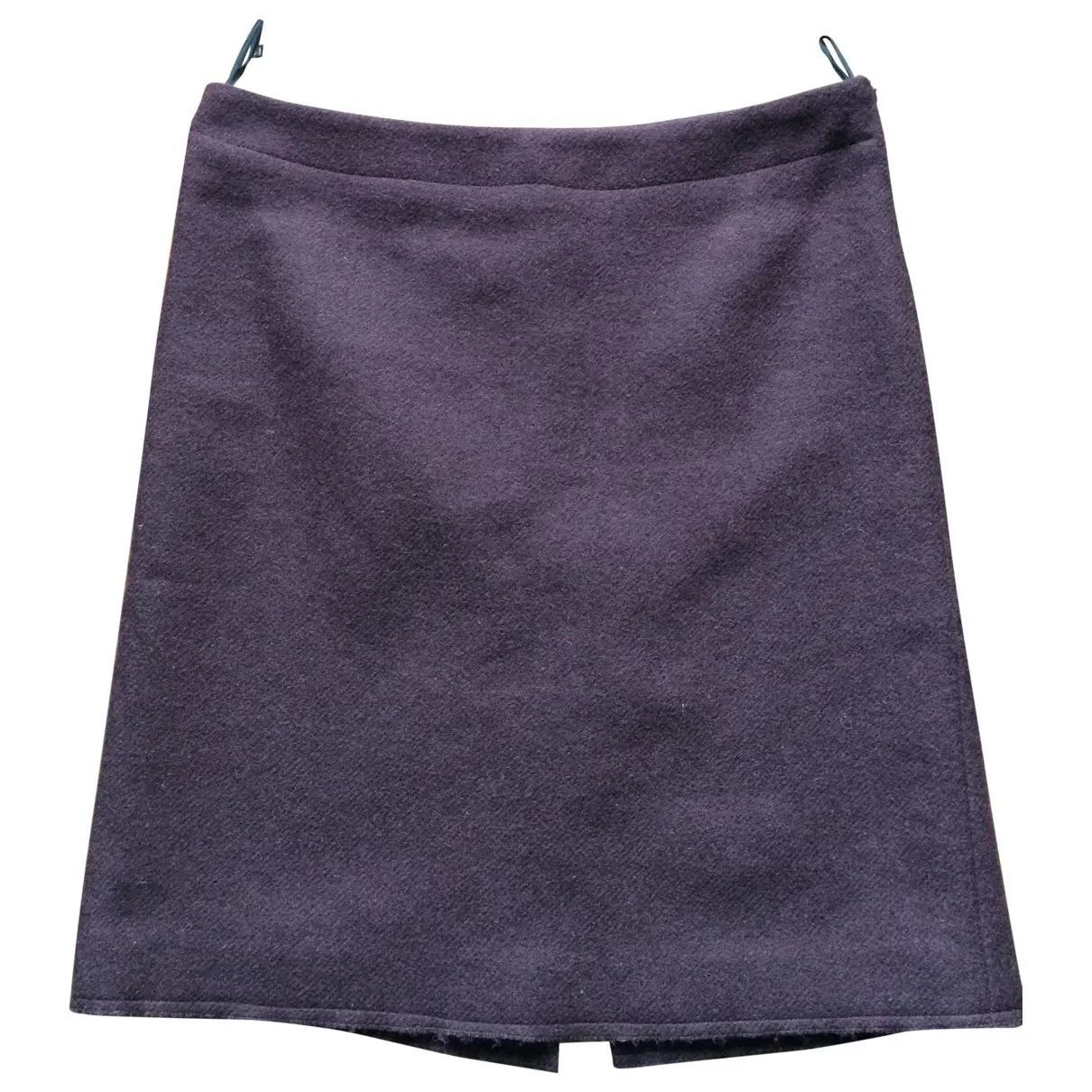 Wool mid-length skirt Miu Miu