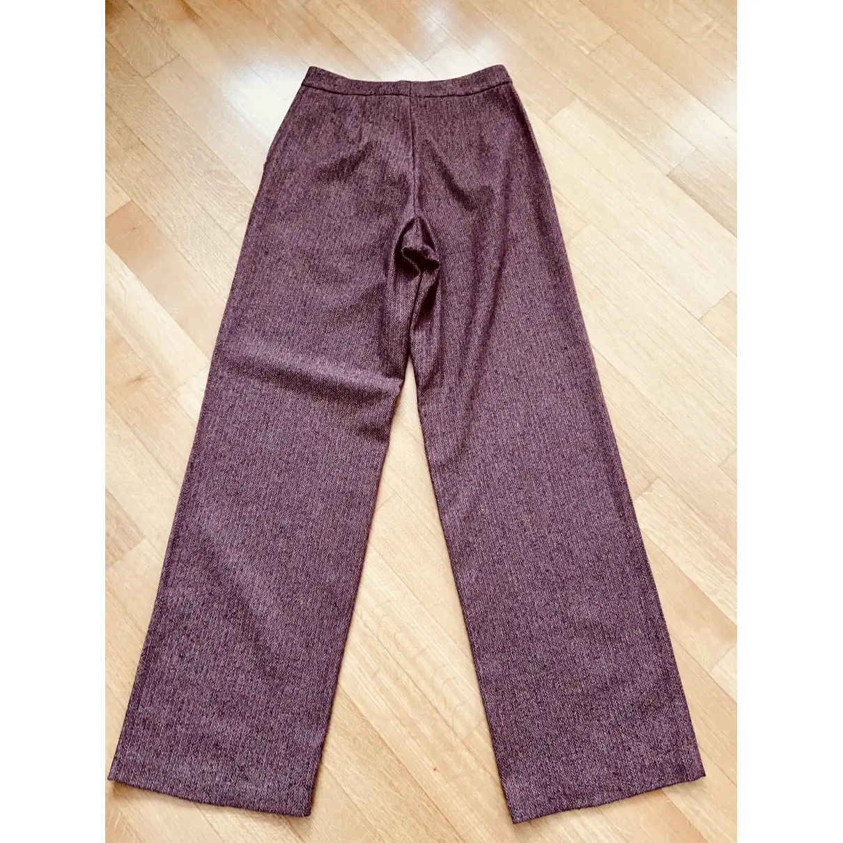 Buy STEFANEL Wool trousers online