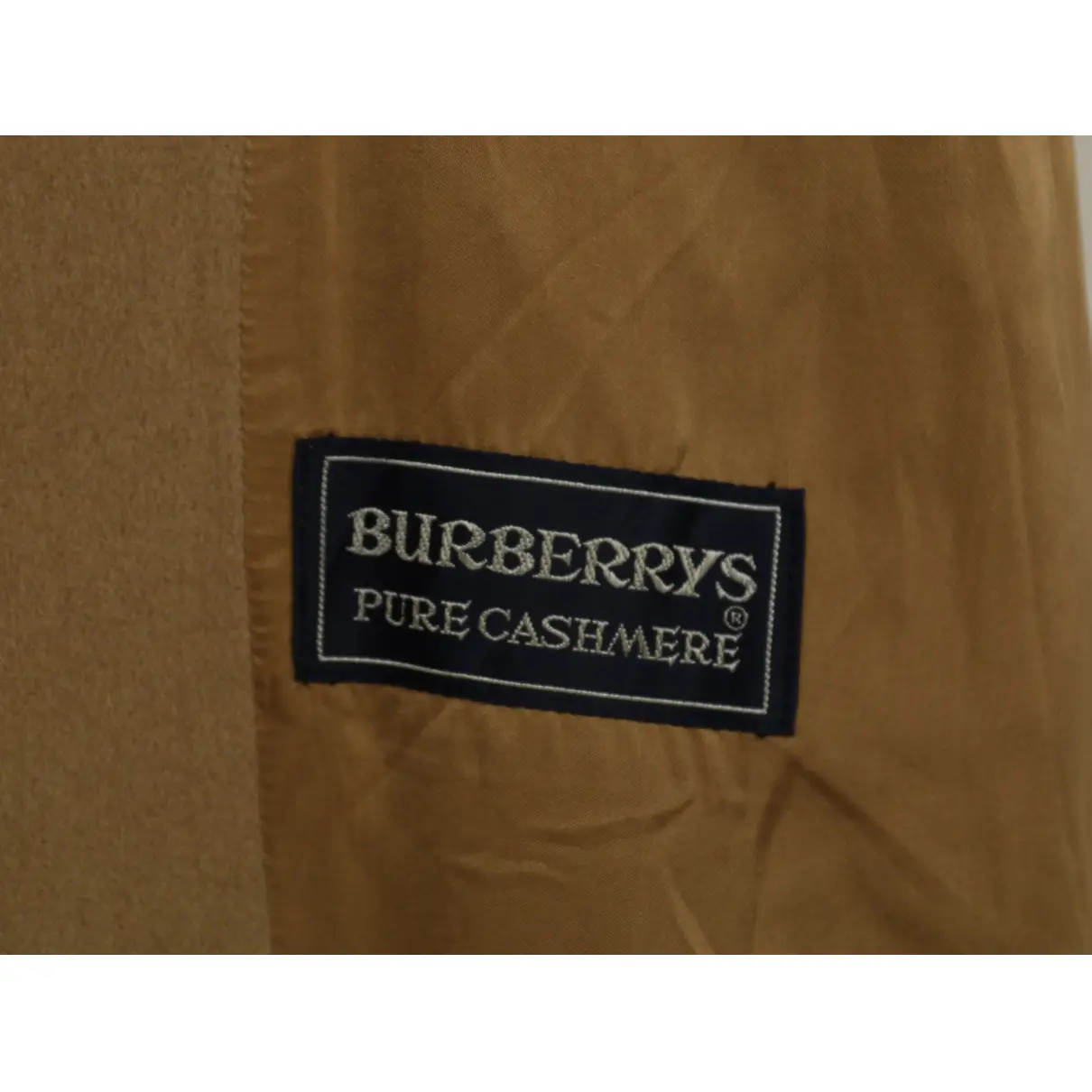 Cashmere coat Burberry - Vintage