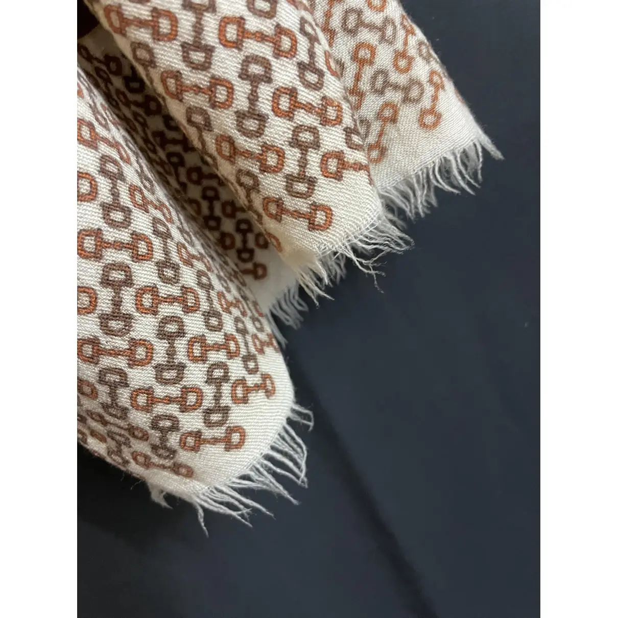 Cashmere scarf & pocket square Gucci - Vintage