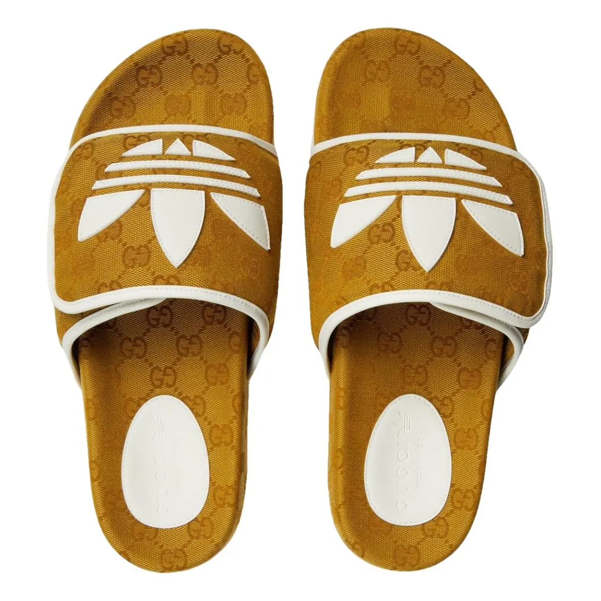 Double G cloth sandals