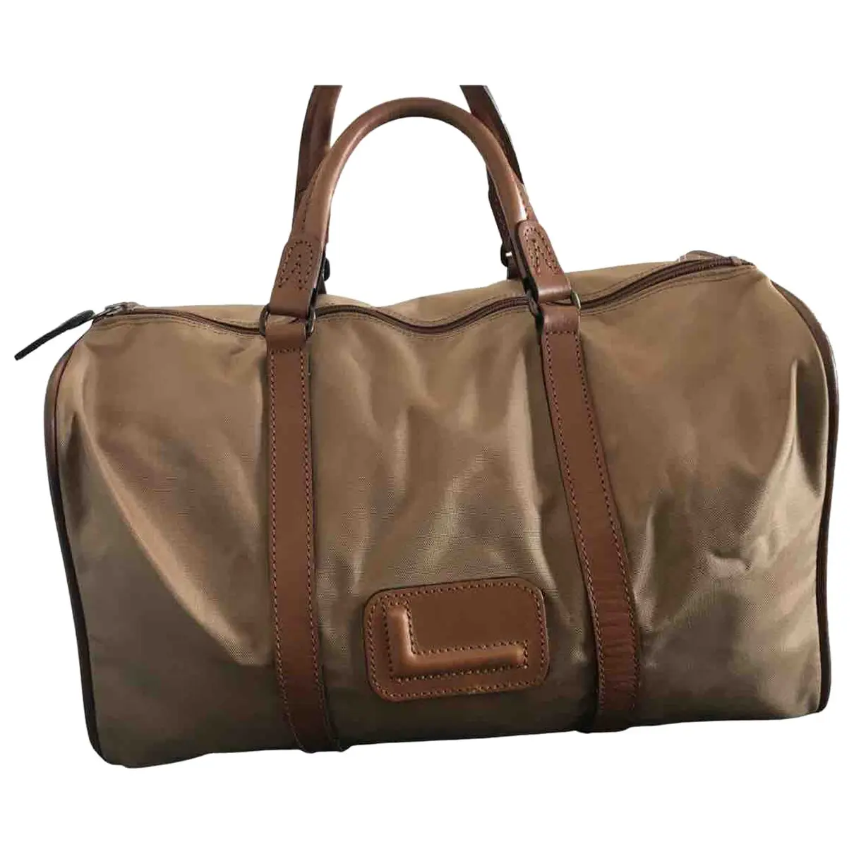 Cloth travel bag Lancel - Vintage
