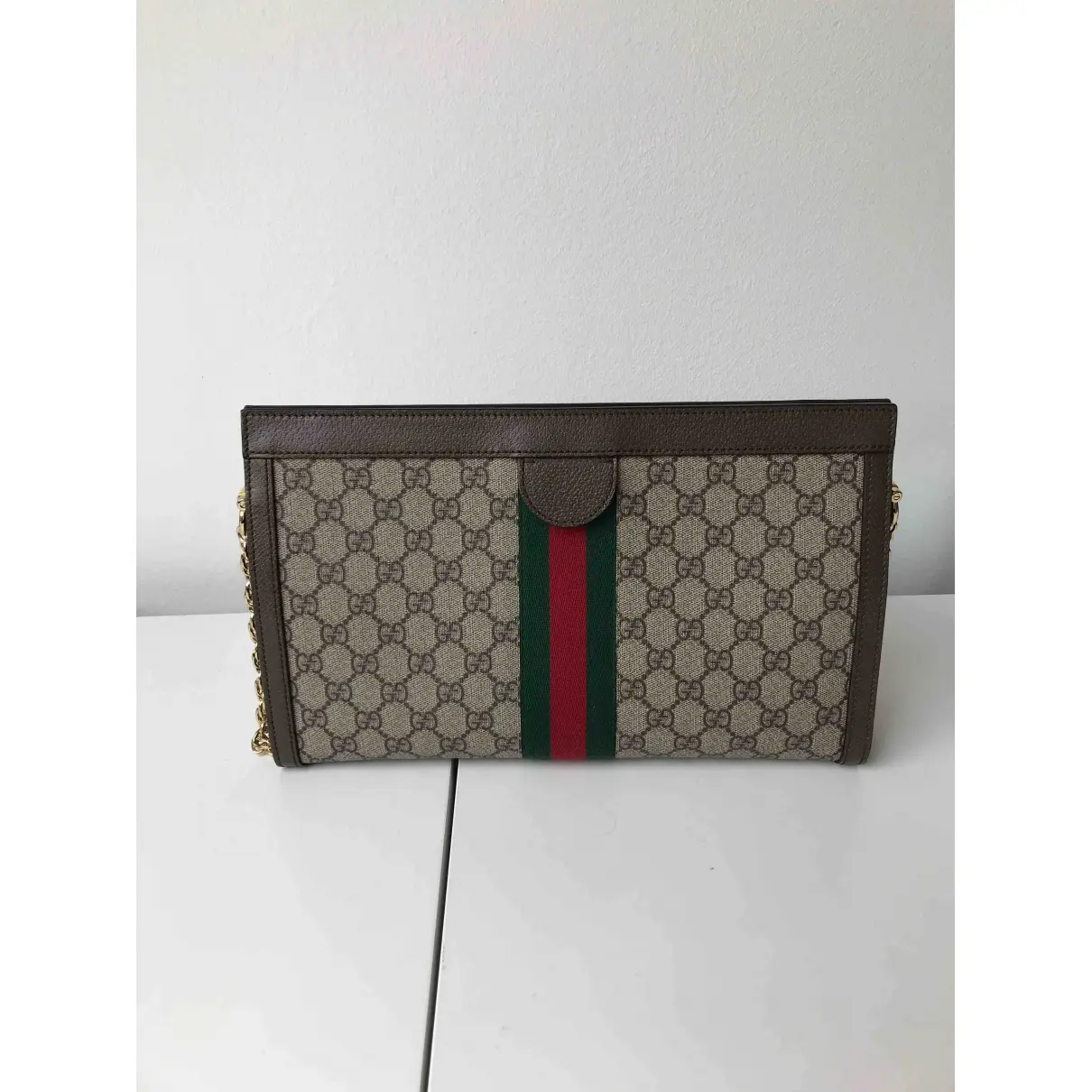 Gucci Ophidia Chain cloth handbag for sale