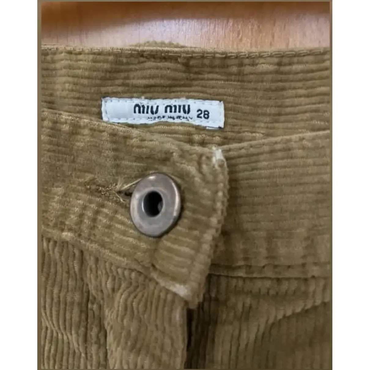 Trousers Miu Miu