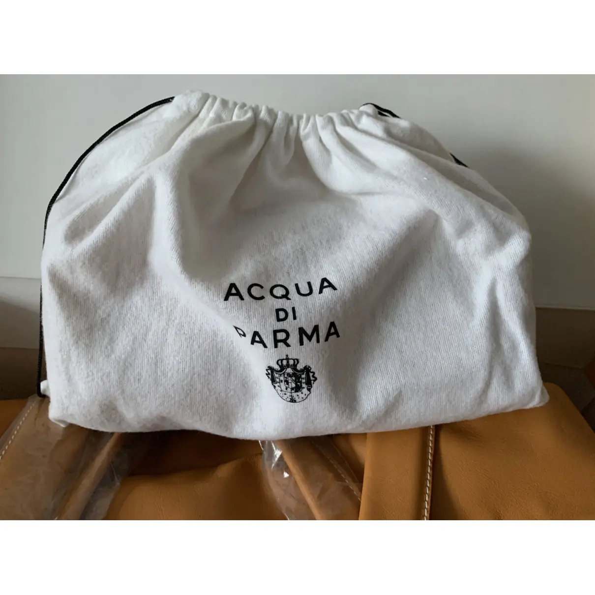 Leather weekend bag Acqua Di Parma