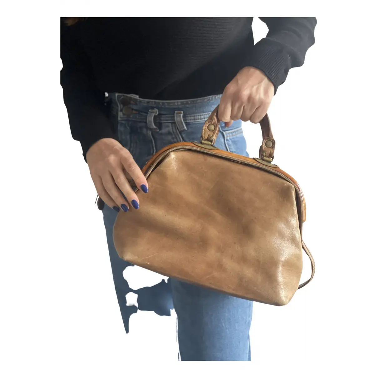 Buy Aldo Tramontano Leather handbag online - Vintage