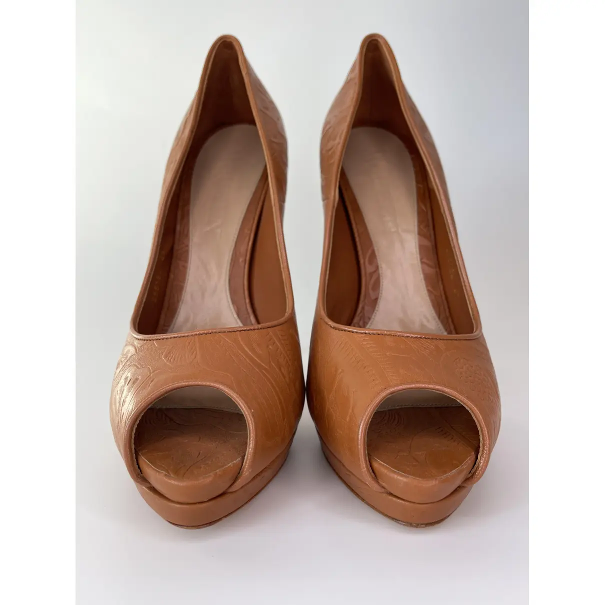 Buy Alexander McQueen Leather heels online