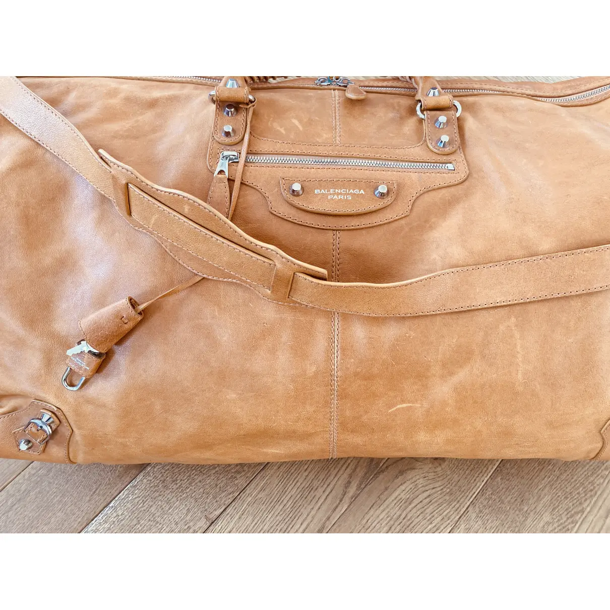 Buy Balenciaga Leather travel bag online - Vintage