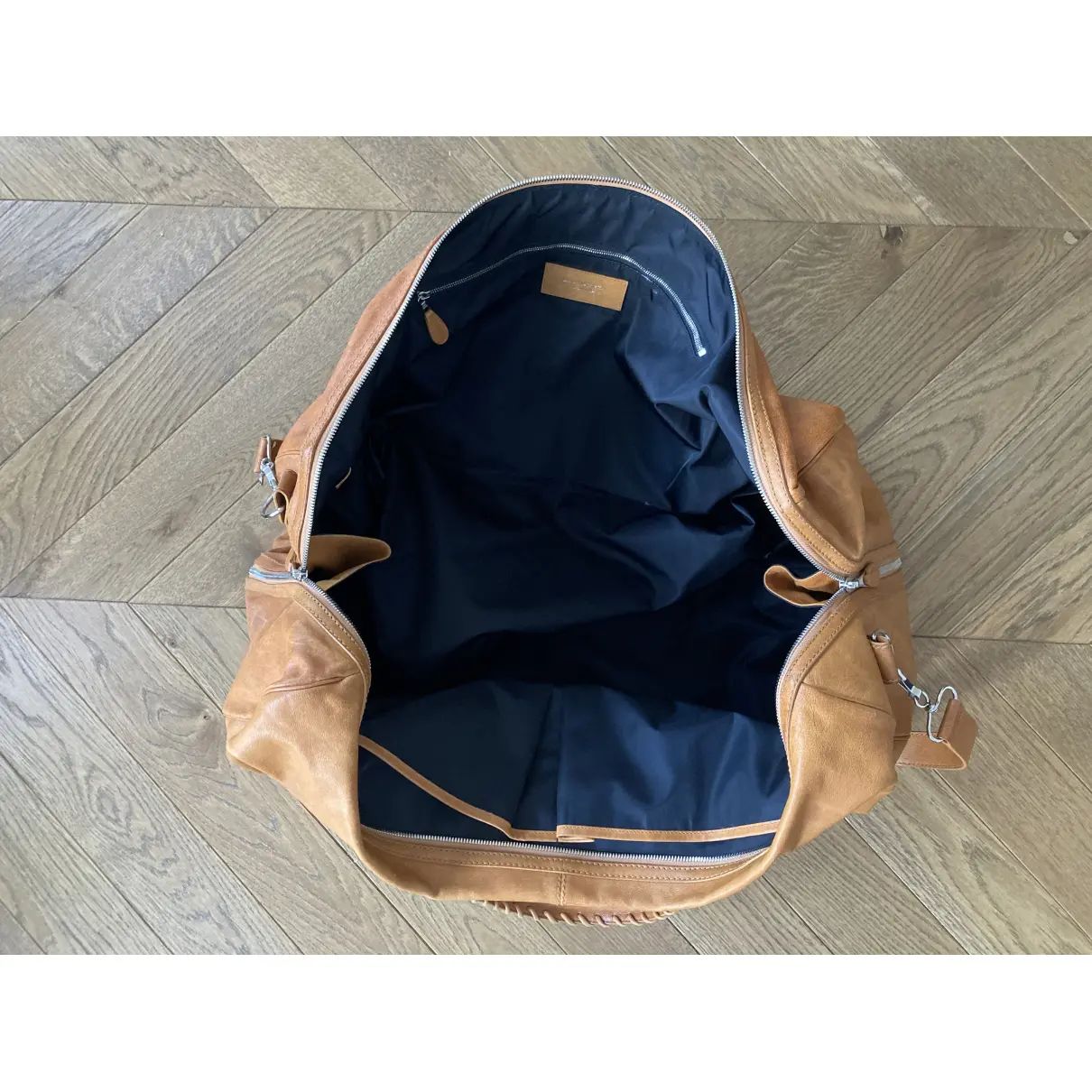 Leather travel bag Balenciaga - Vintage
