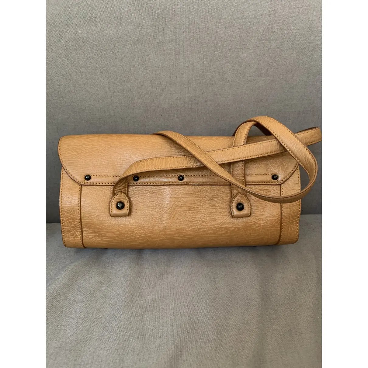 Buy Gucci Bamboo Bullet leather handbag online
