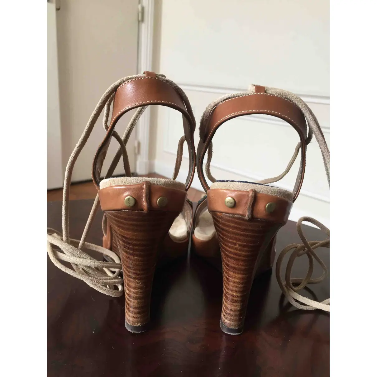 Leather sandals Barbara Bui