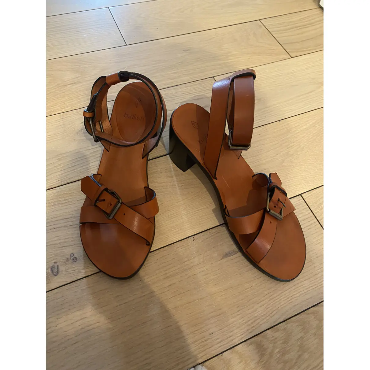 Buy Ba&sh Leather sandals online