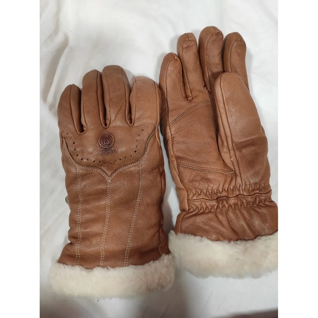 Bogner Leather gloves for sale