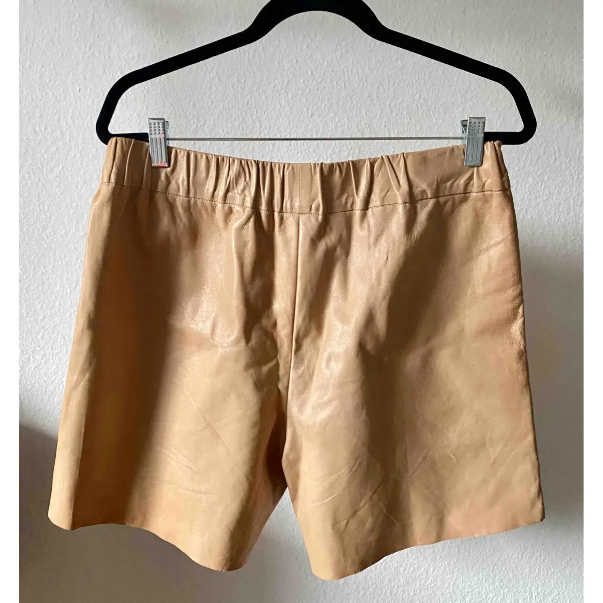 Brunello Cucinelli Leather shorts for sale