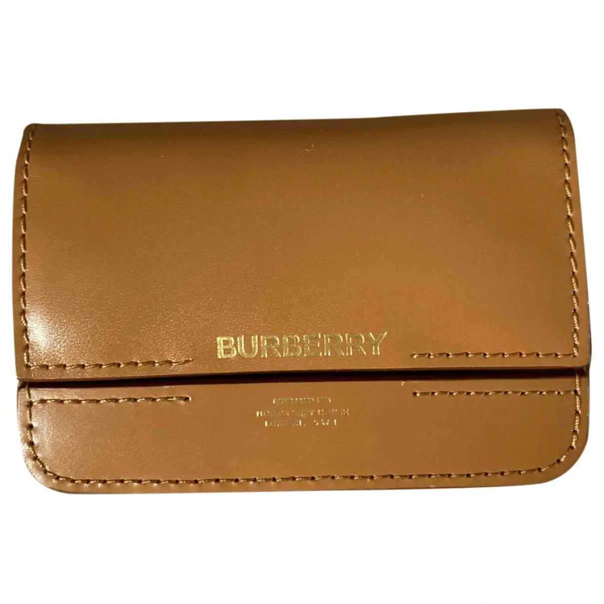 Leather purse Burberry