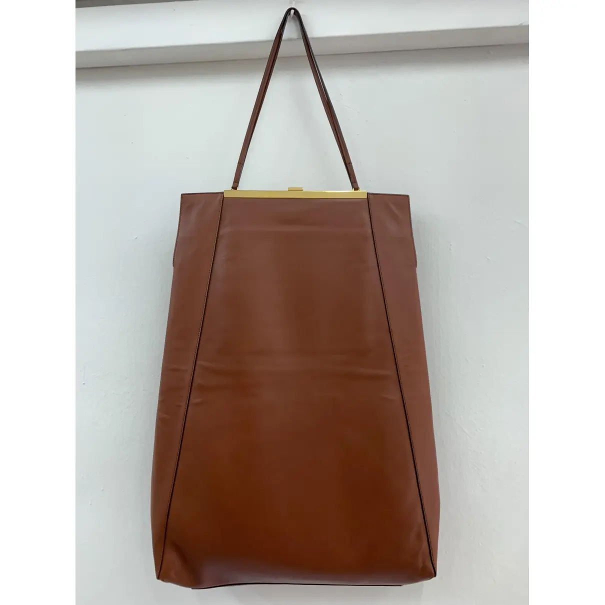 Celine Clasp leather tote for sale