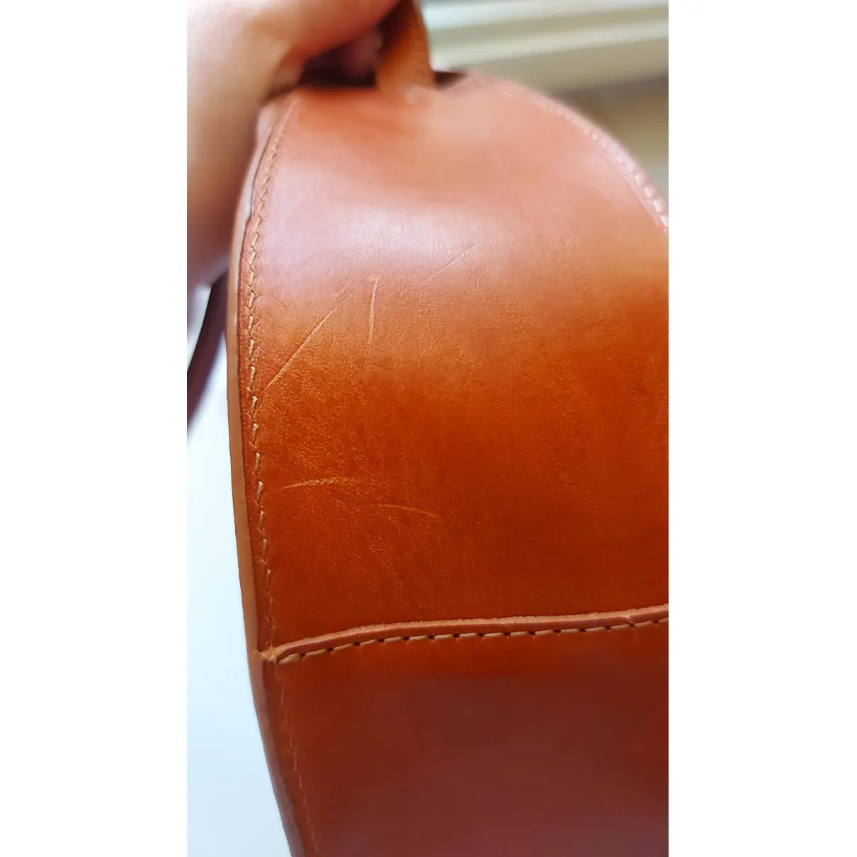 Claude leather crossbody bag Sézane