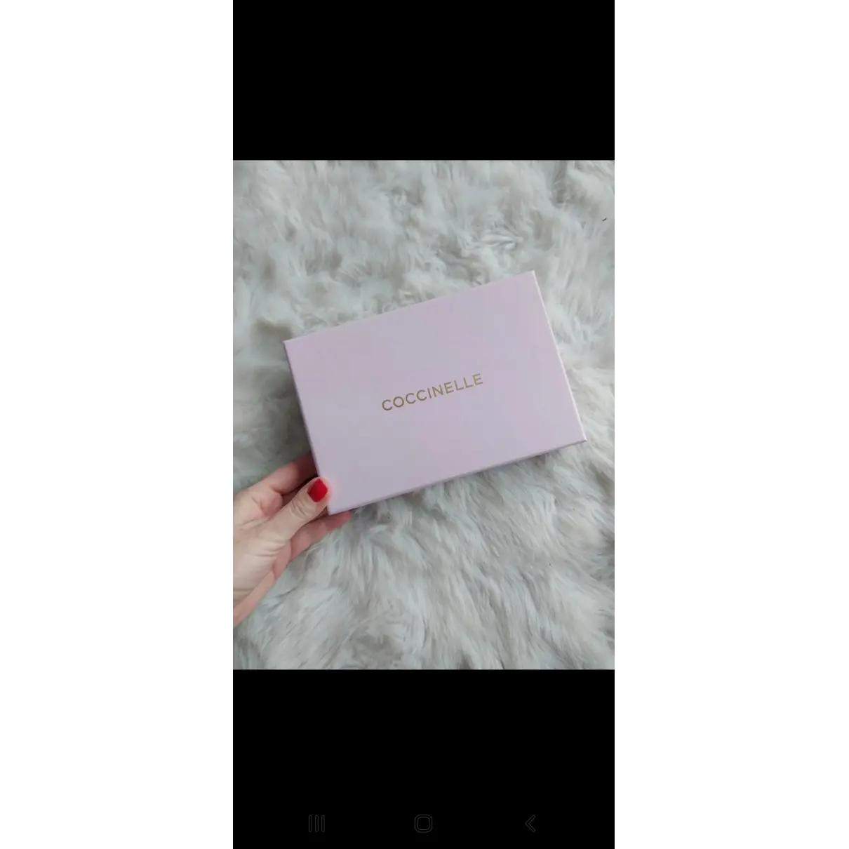 Leather card wallet Coccinelle