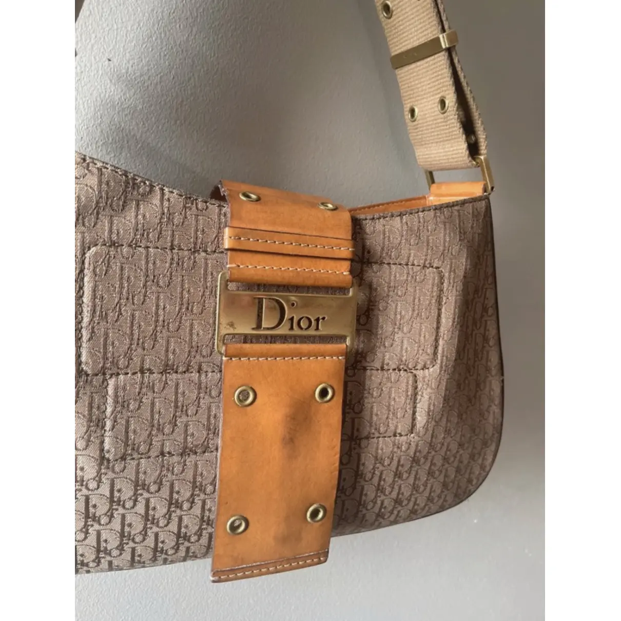 Buy Dior Columbus leather handbag online - Vintage