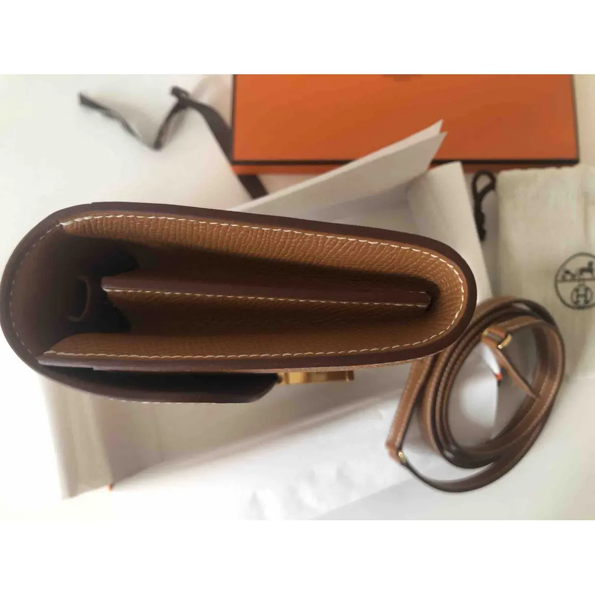 Constance leather handbag Hermès