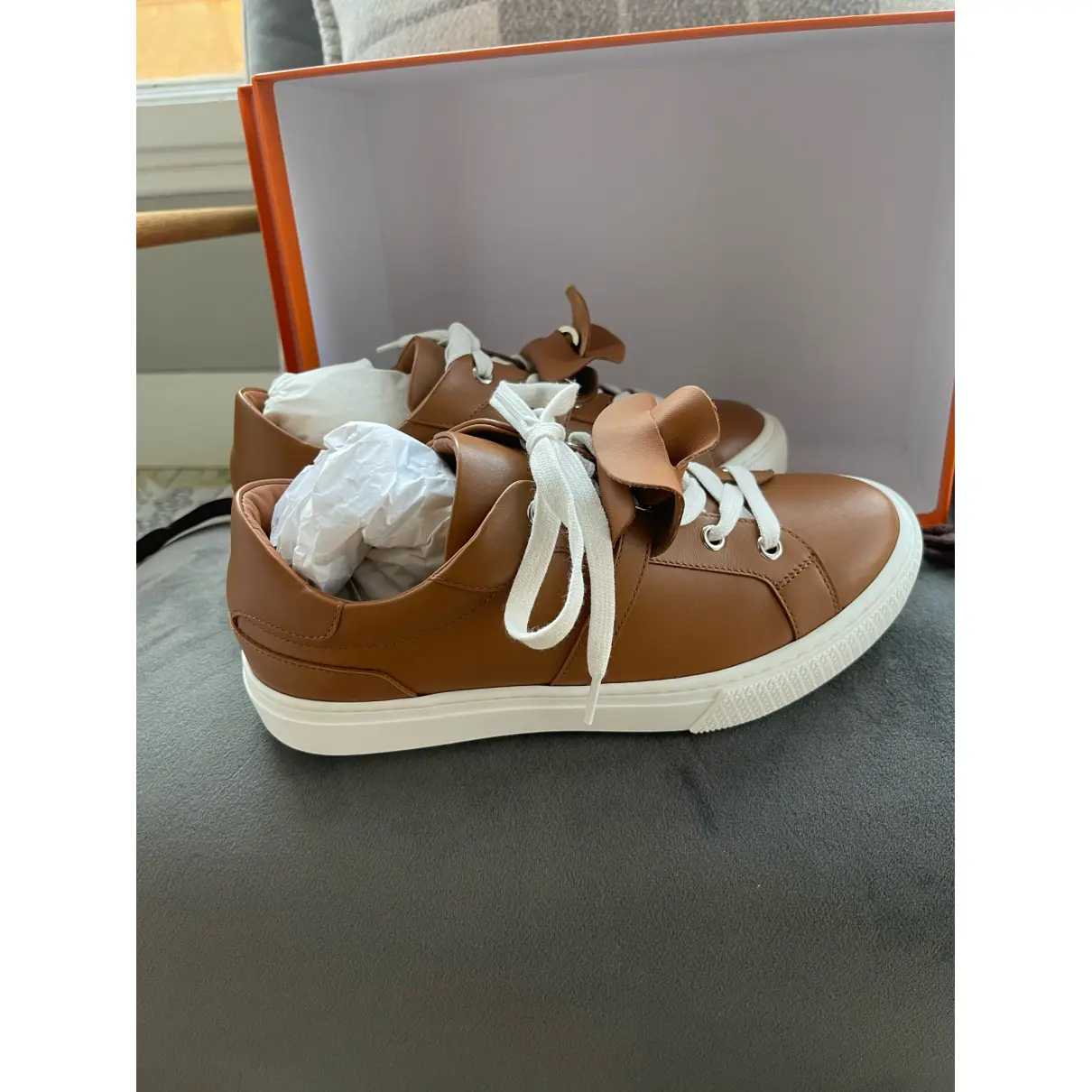 Day leather trainers Hermès