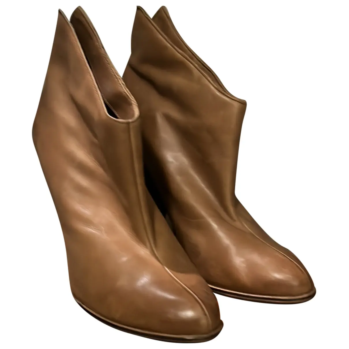 Leather ankle boots DONALD PLINER