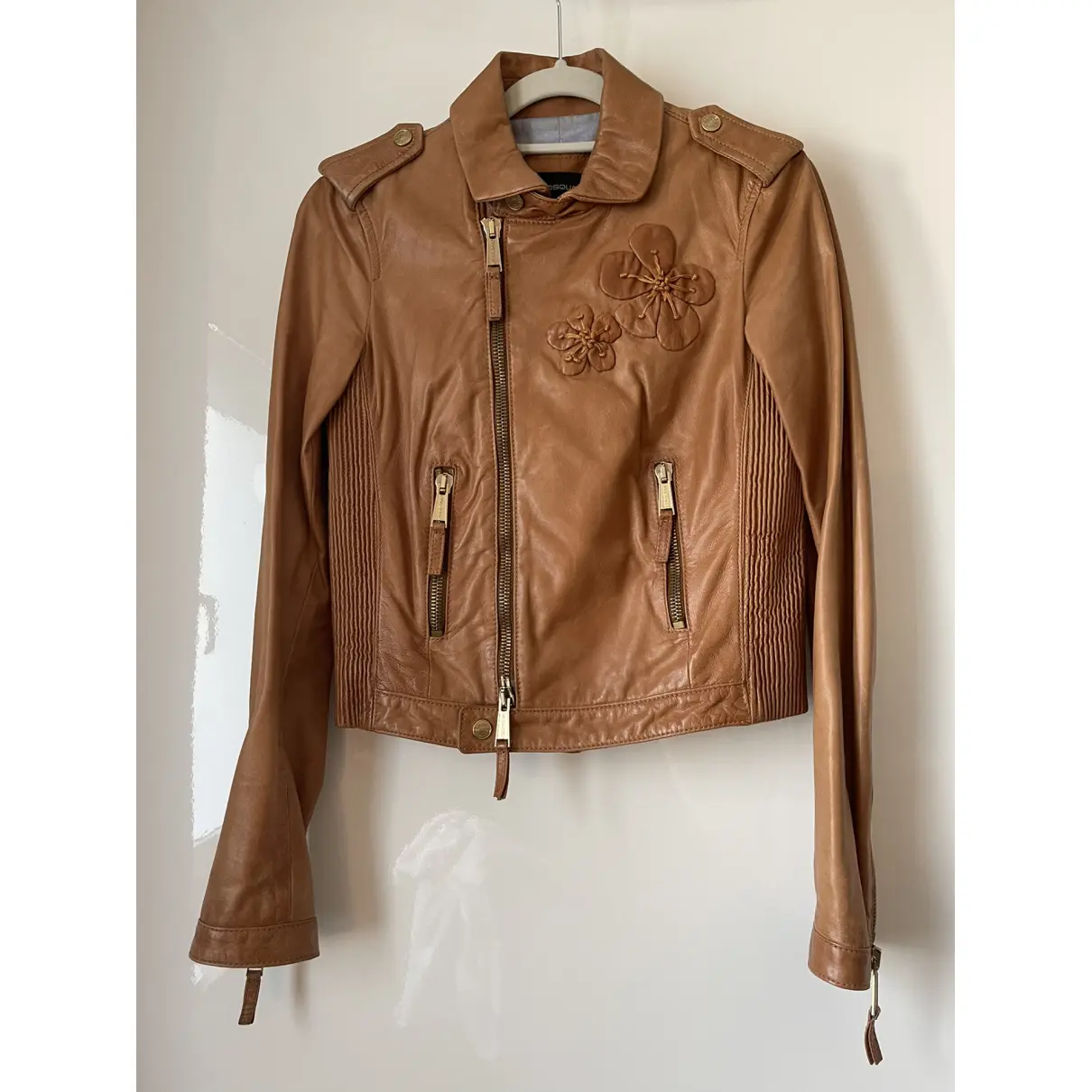 Luxury Dsquared2 Leather jackets Women