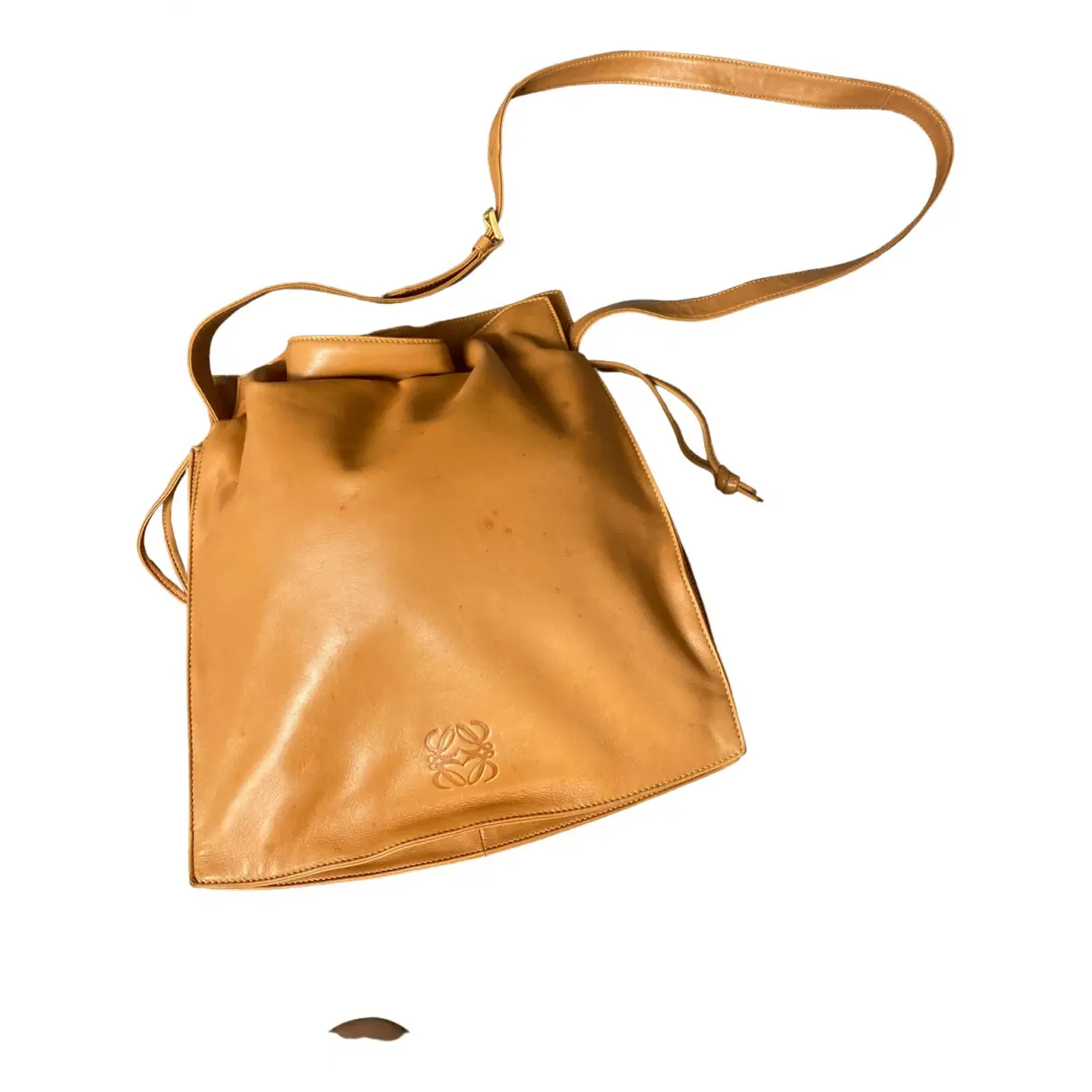 Flamenco leather handbag Loewe - Vintage