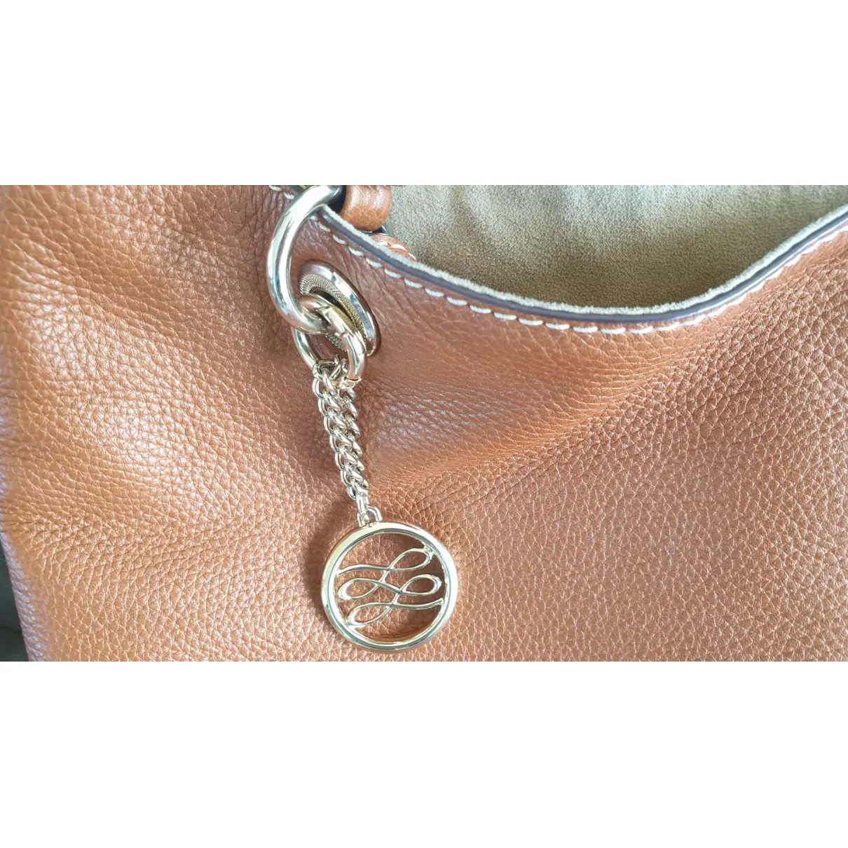 French Flair leather tote Lancel
