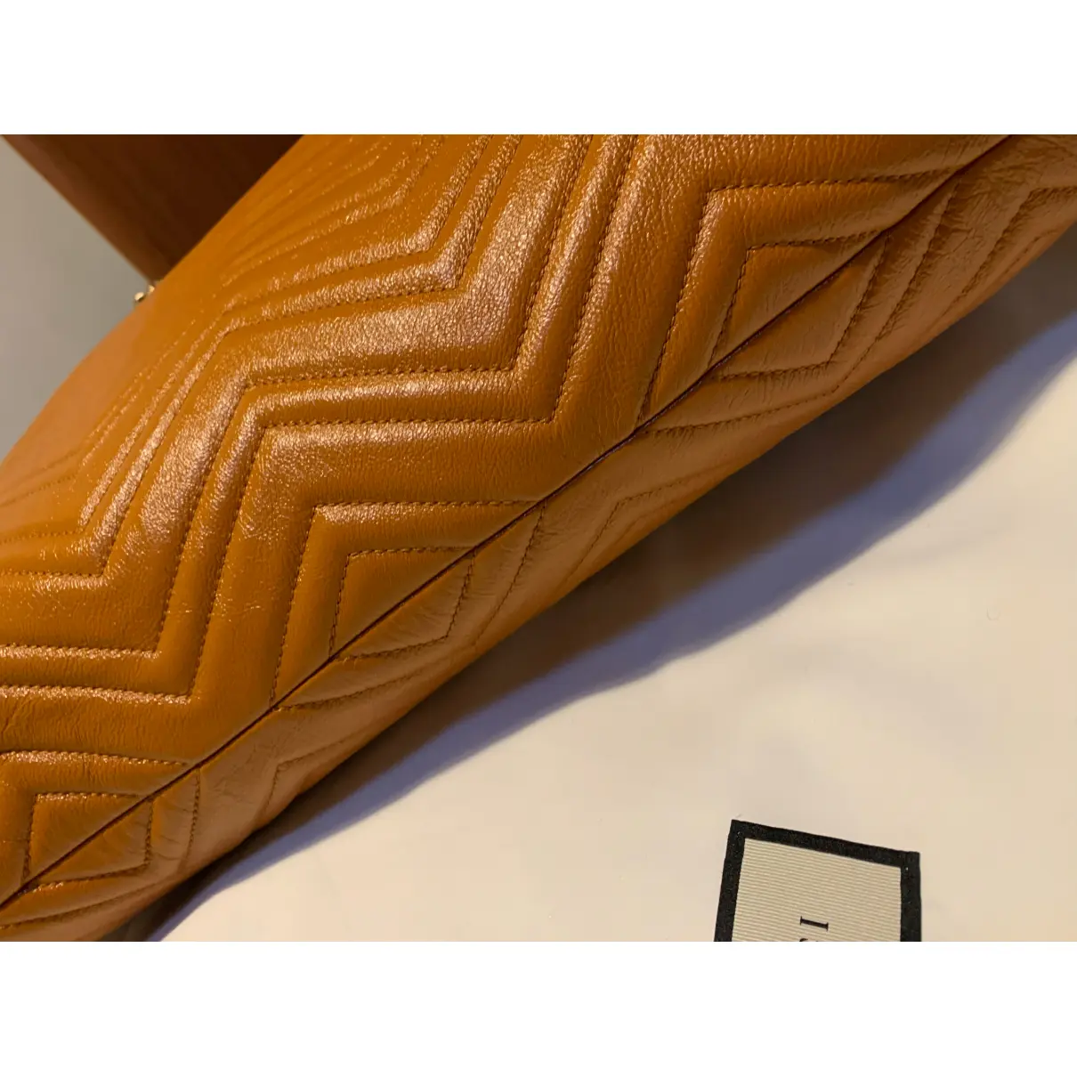 GG Marmont Chain leather tote Gucci