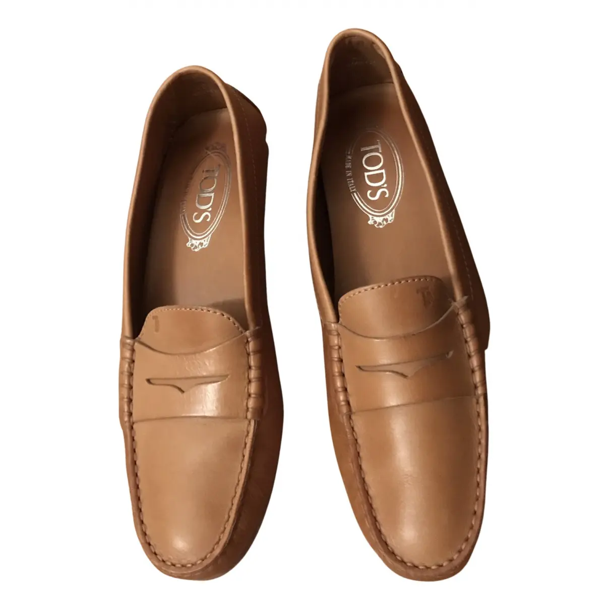 Gommino leather flats Tod's
