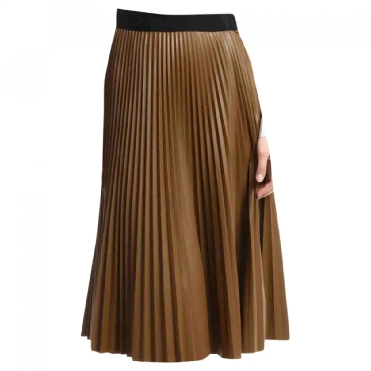 Intrend Leather mid-length skirt for sale