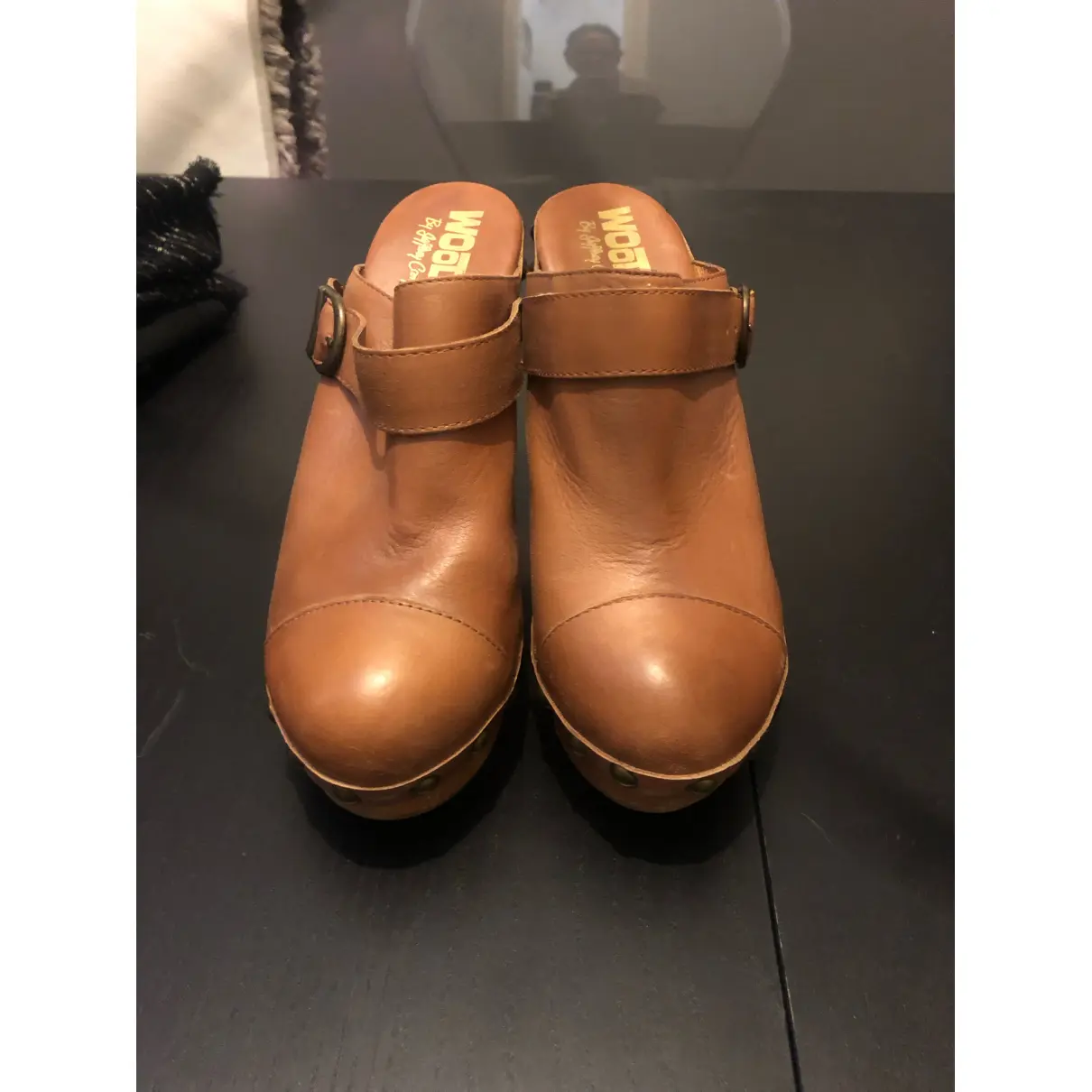 Buy Jeffrey Campbell Leather mules & clogs online