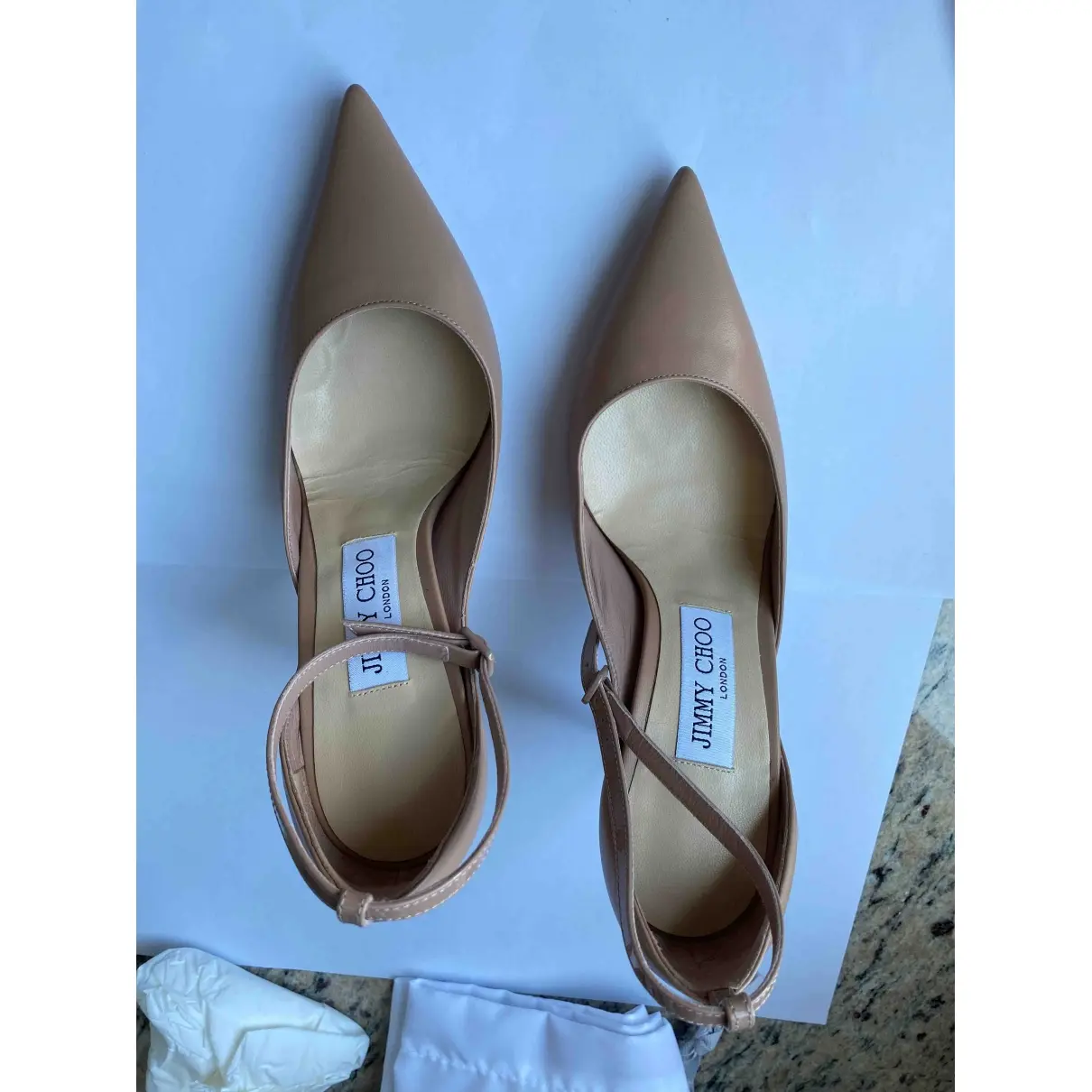 Jimmy Choo Leather heels for sale