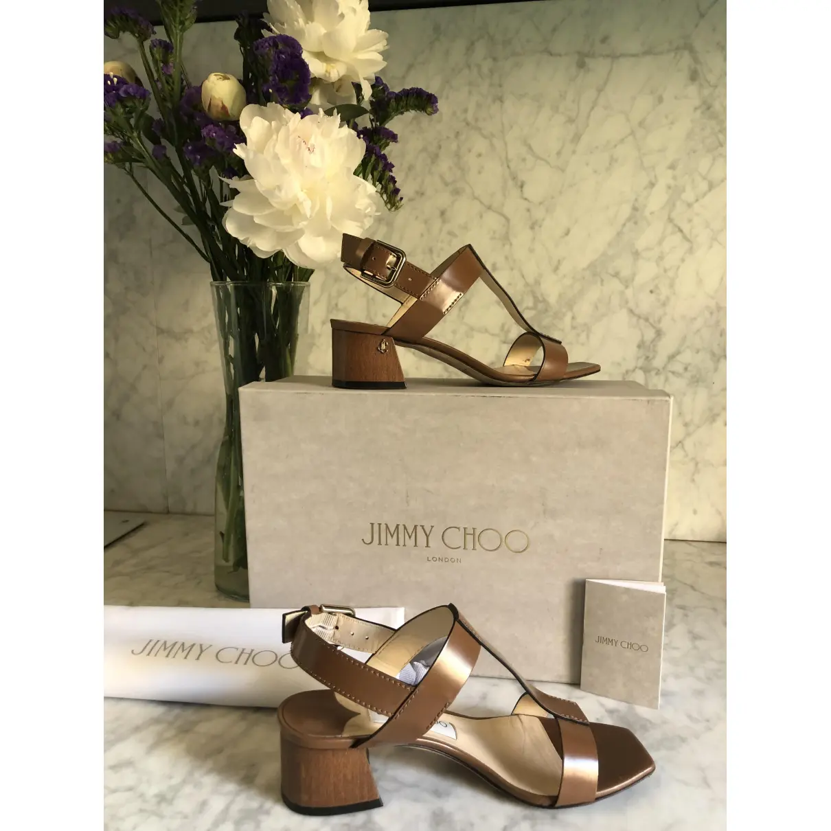 Buy Jimmy Choo Leather sandals online