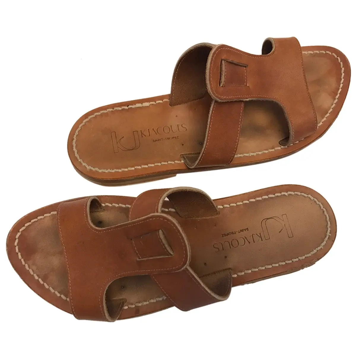 Leather mules K Jacques