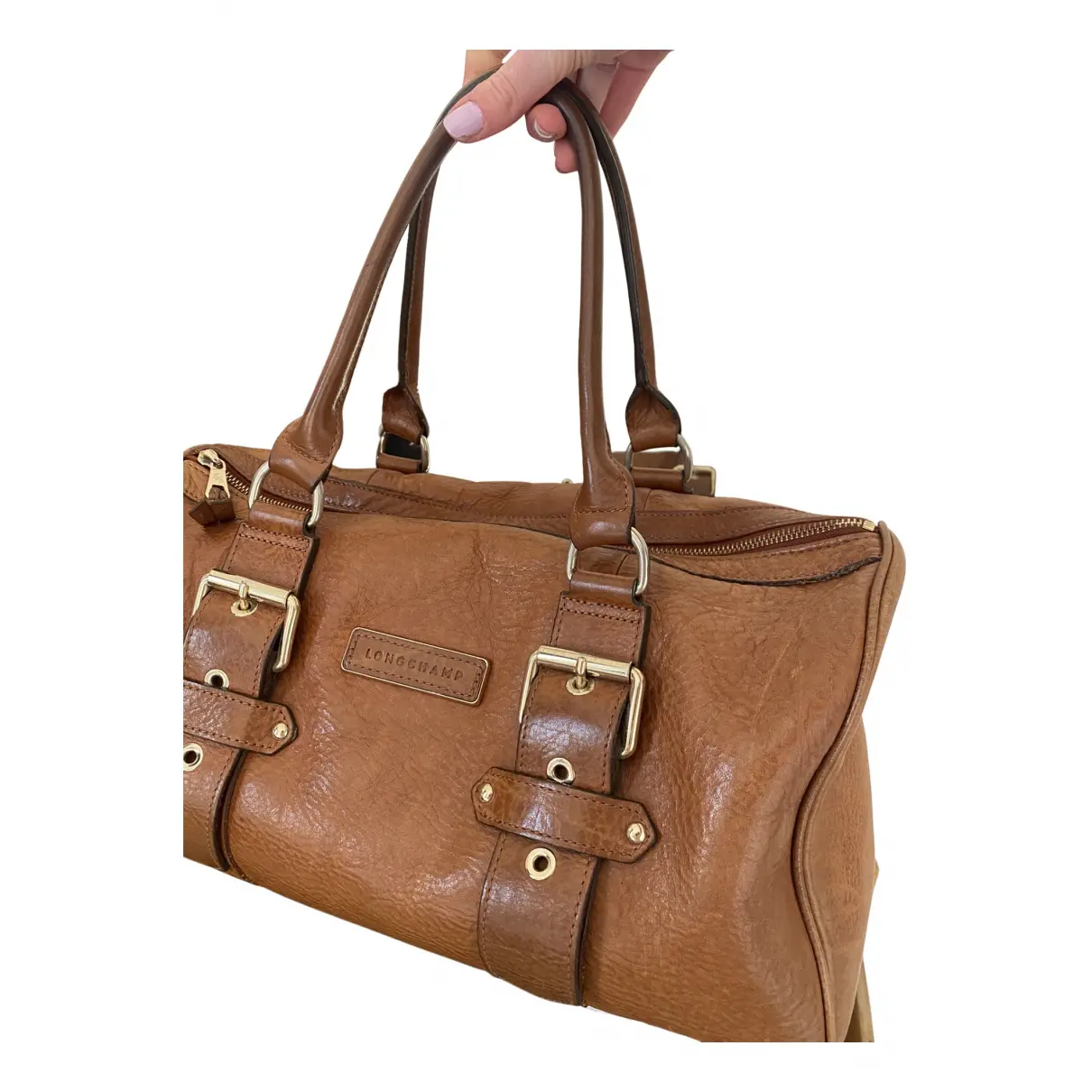 Buy Longchamp Kate Moss leather handbag online