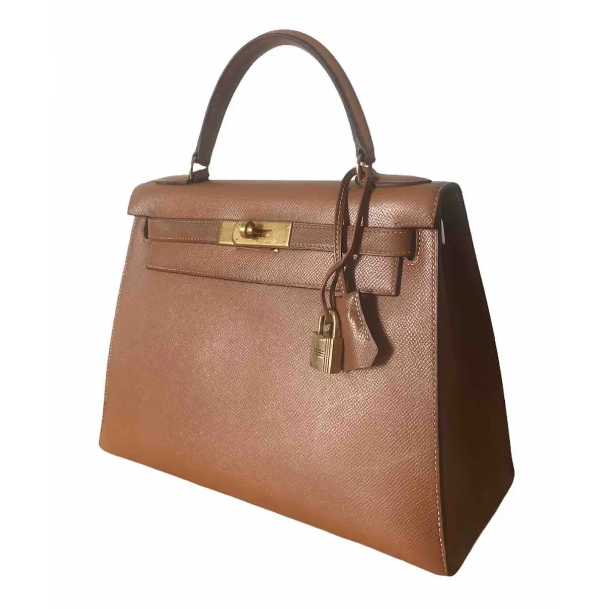 Kelly 28 leather handbag Hermès