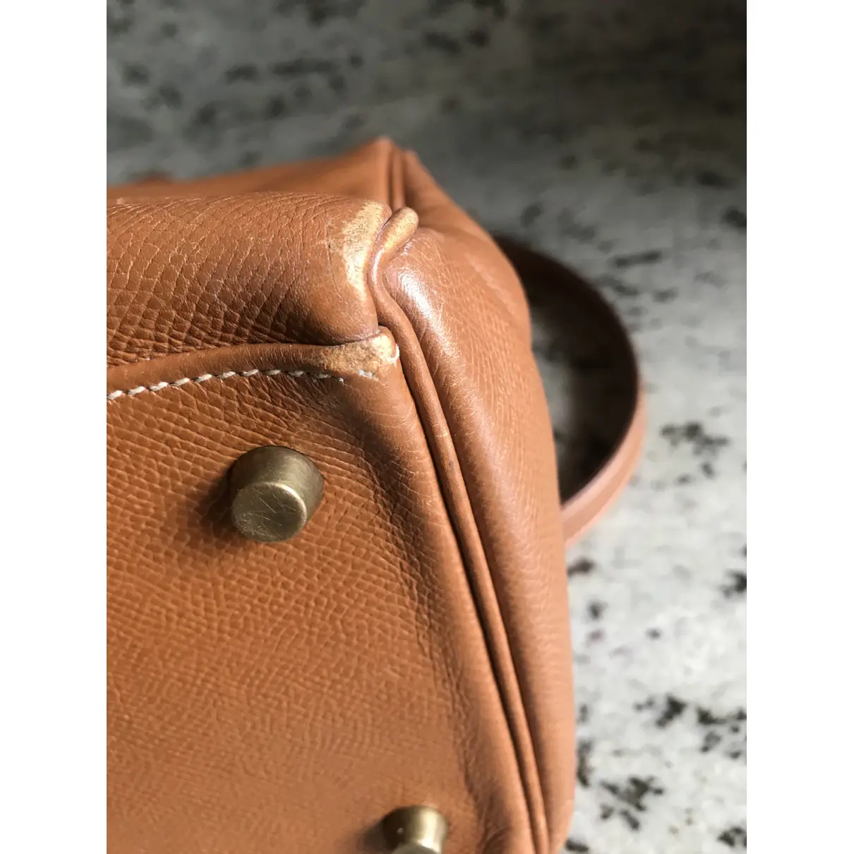 Kelly 35 leather handbag Hermès