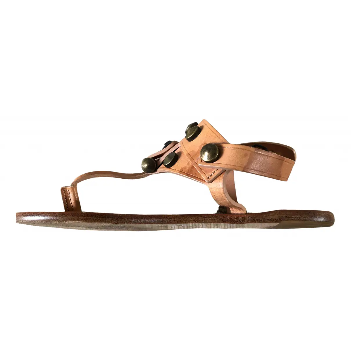 Leather sandal Lanvin