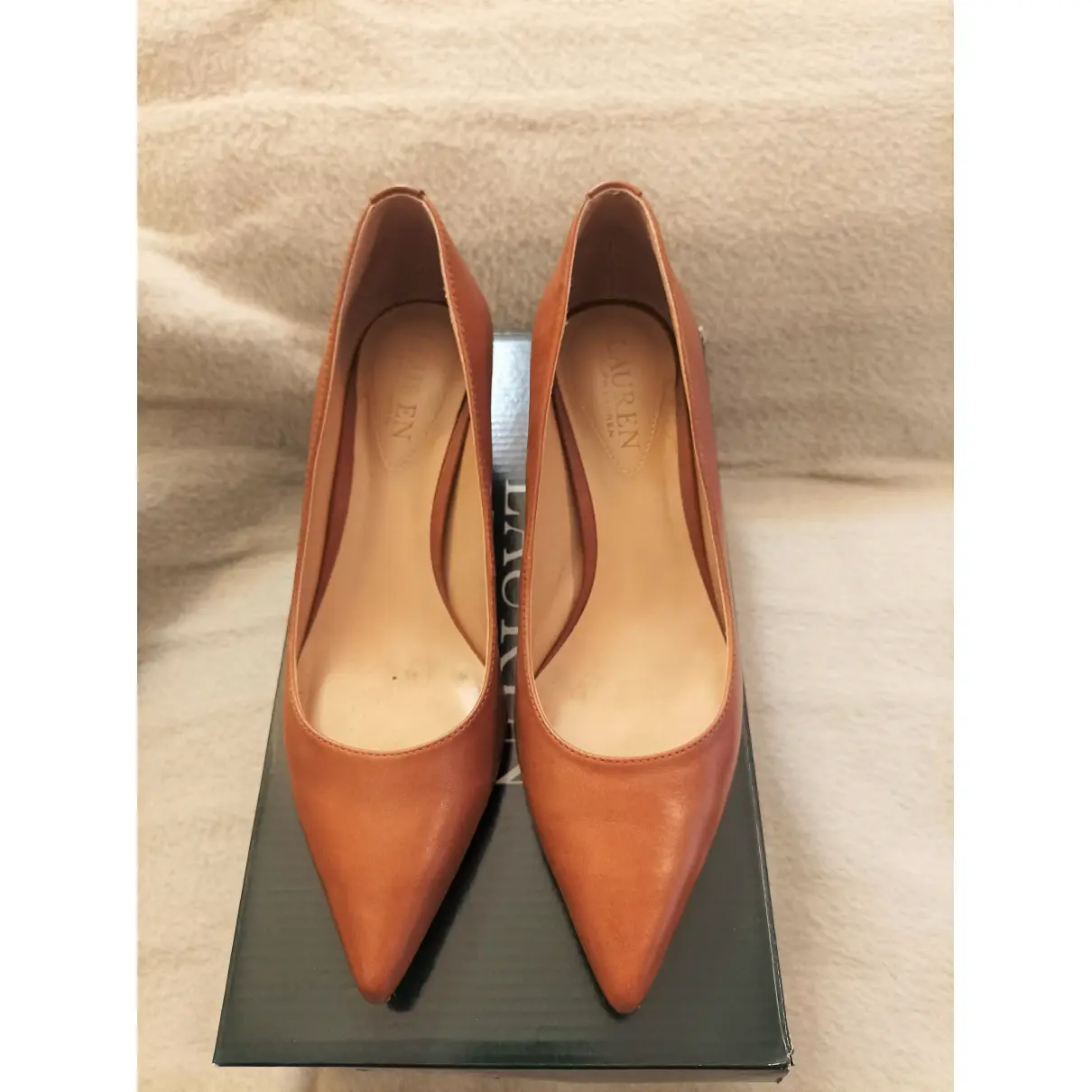 Buy Lauren Ralph Lauren Leather heels online