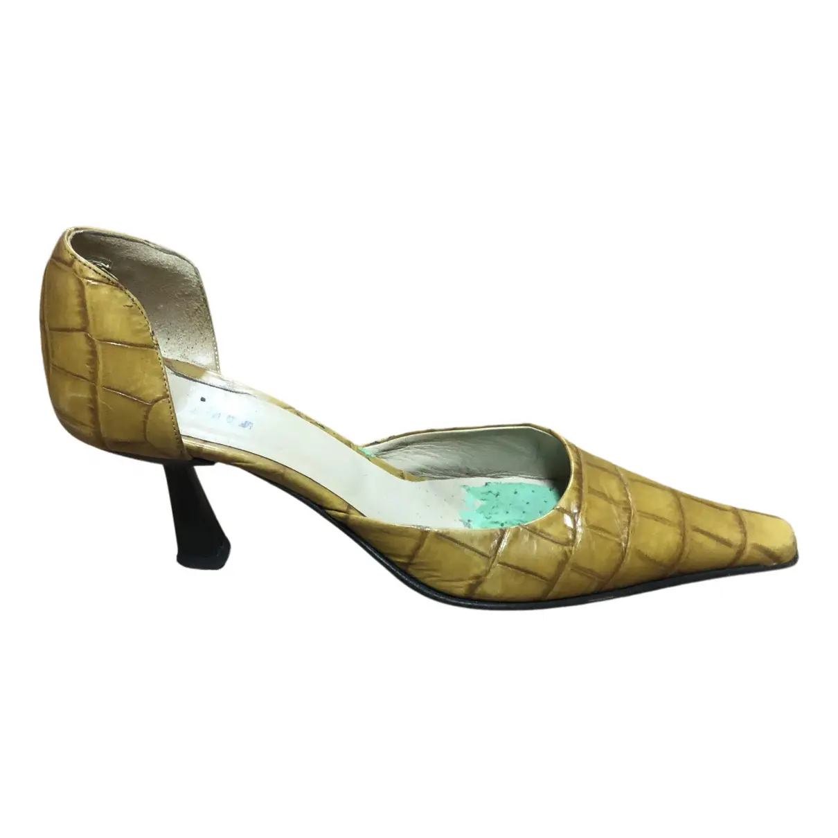 Leather heels Le Silla